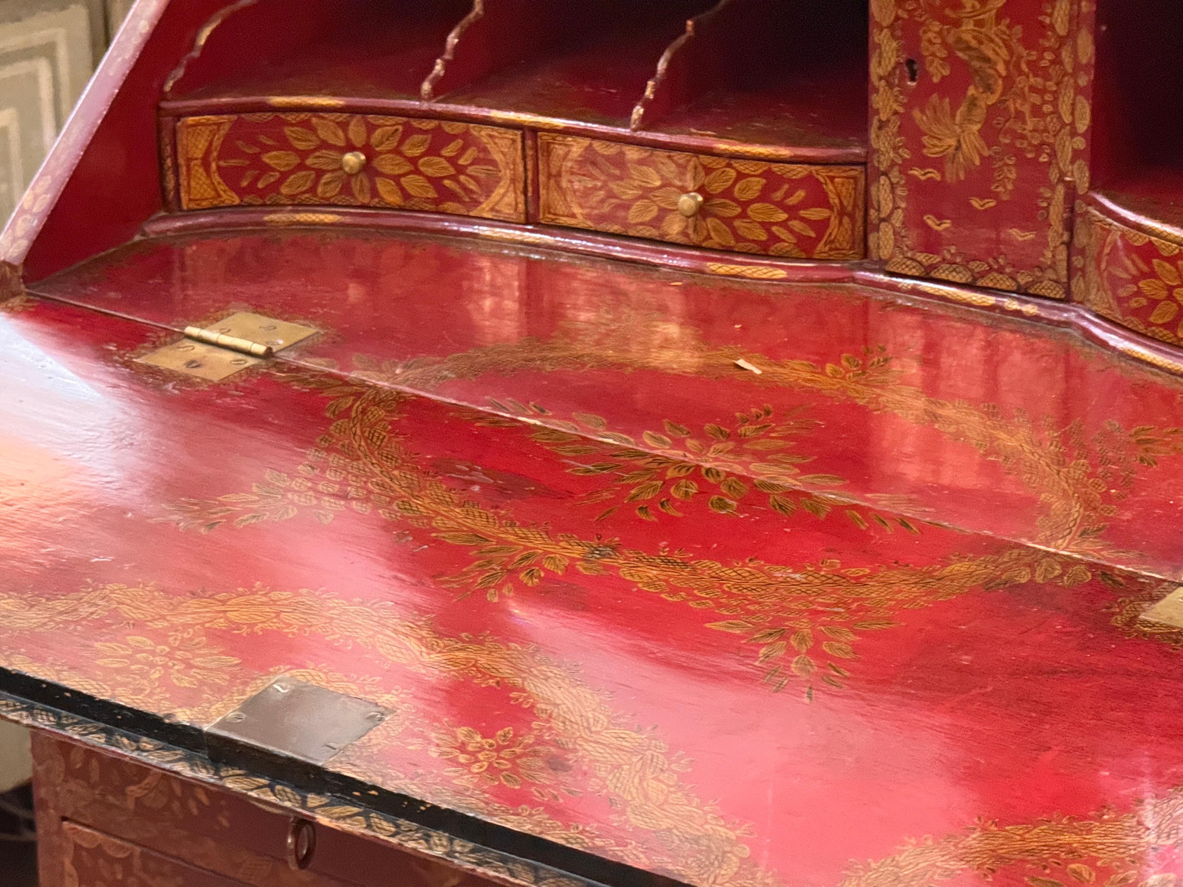 Libreria Chinoiserie dell'inizio del XIX secolo in vendita 4