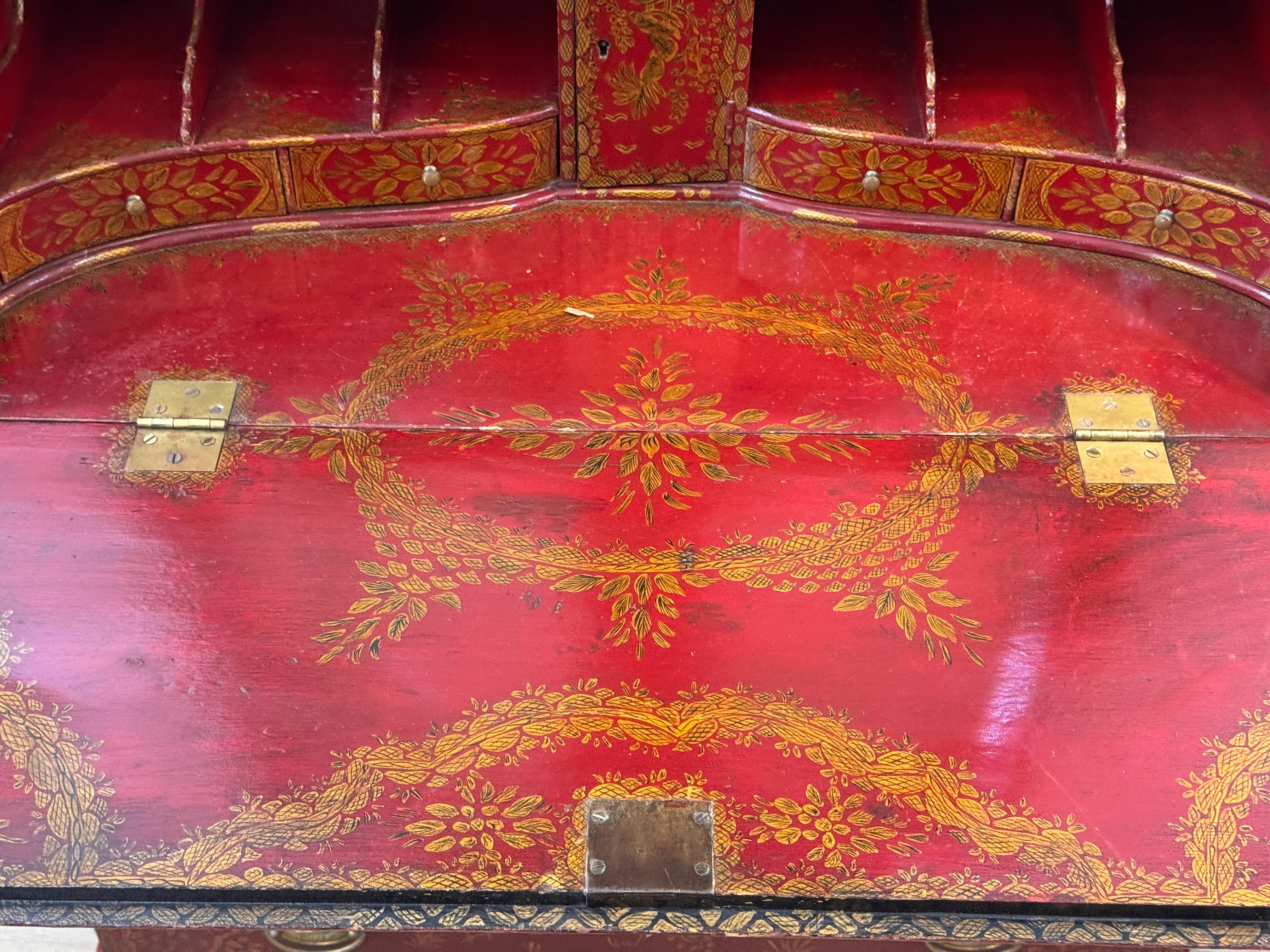 Libreria Chinoiserie dell'inizio del XIX secolo in vendita 5