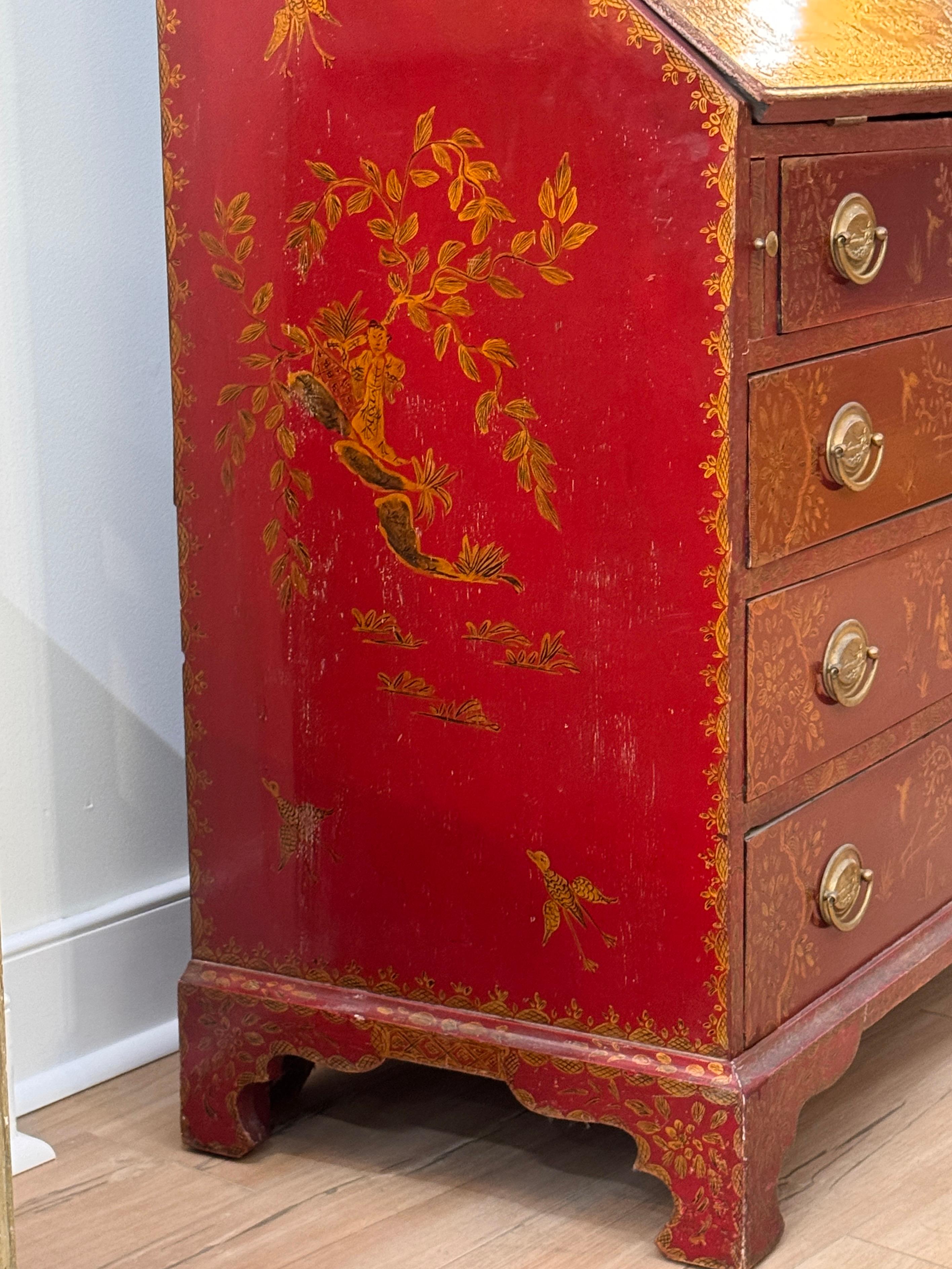 Libreria Chinoiserie dell'inizio del XIX secolo in vendita 10