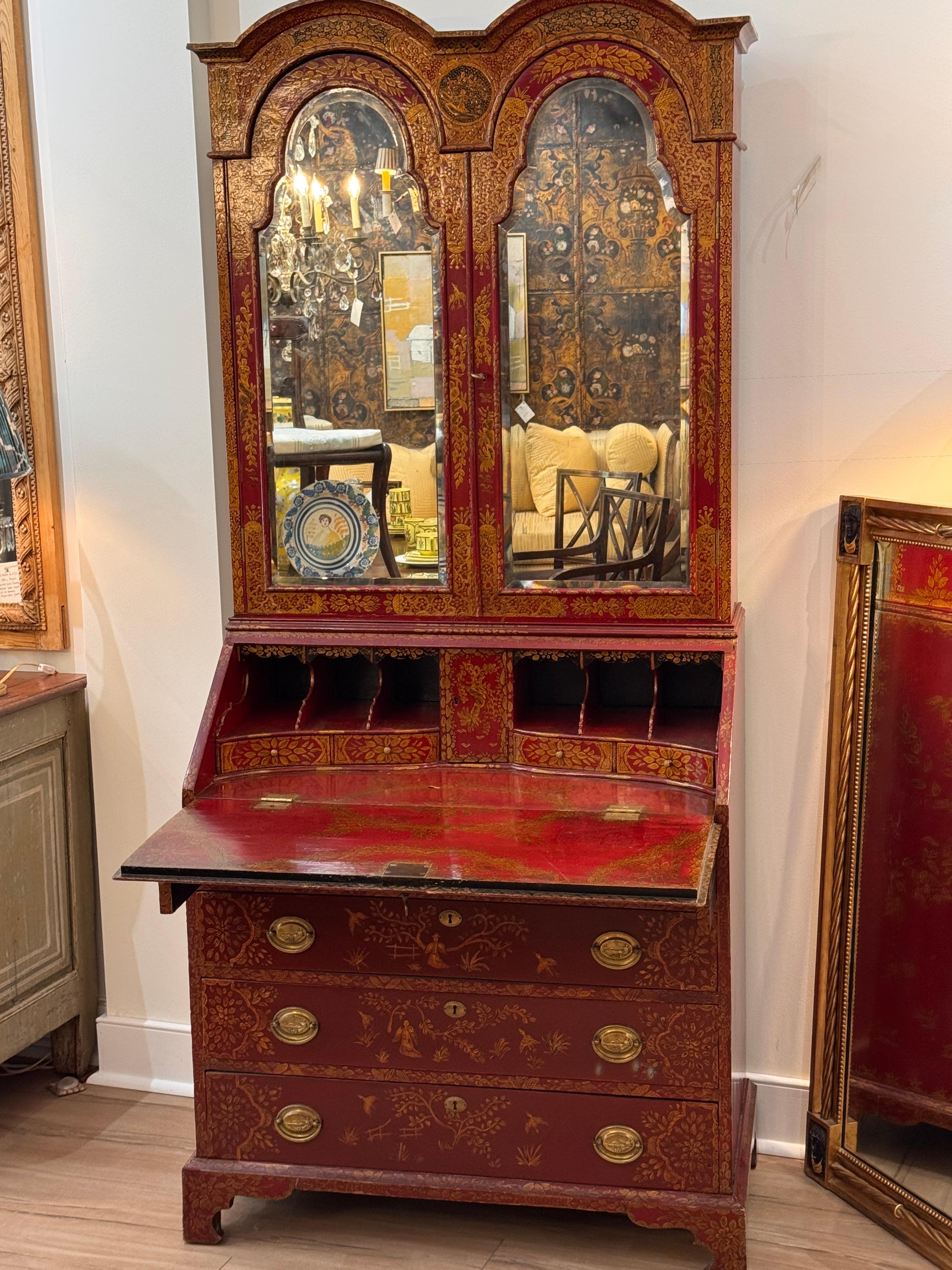 Libreria Chinoiserie dell'inizio del XIX secolo in vendita 2