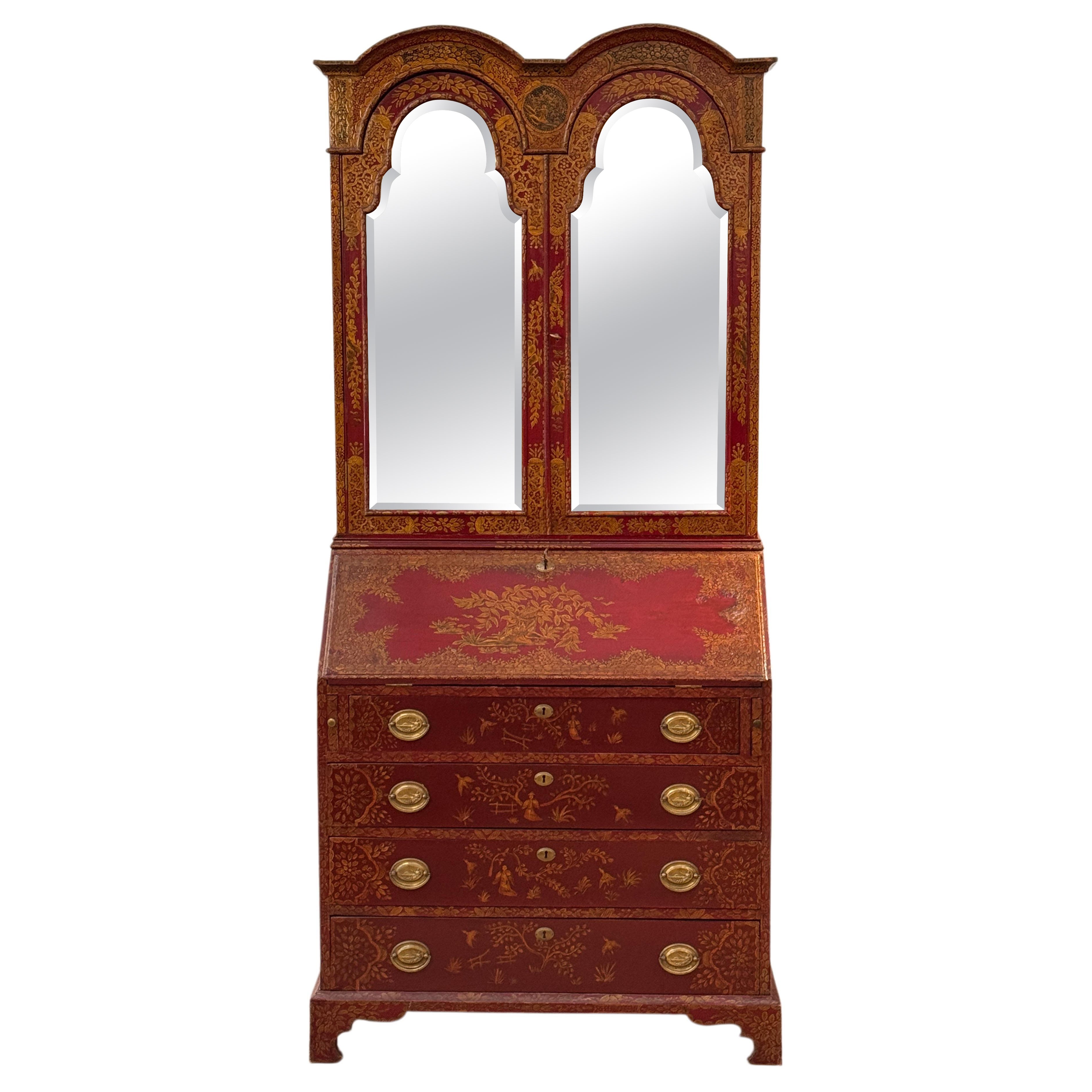 Libreria Chinoiserie dell'inizio del XIX secolo