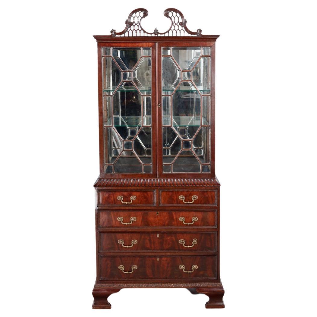 Early 19th Century Chippendale Display Case