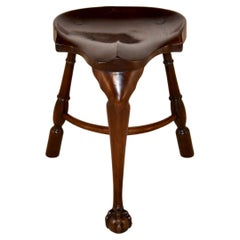 Early 19th Century Cock Fighting Stool