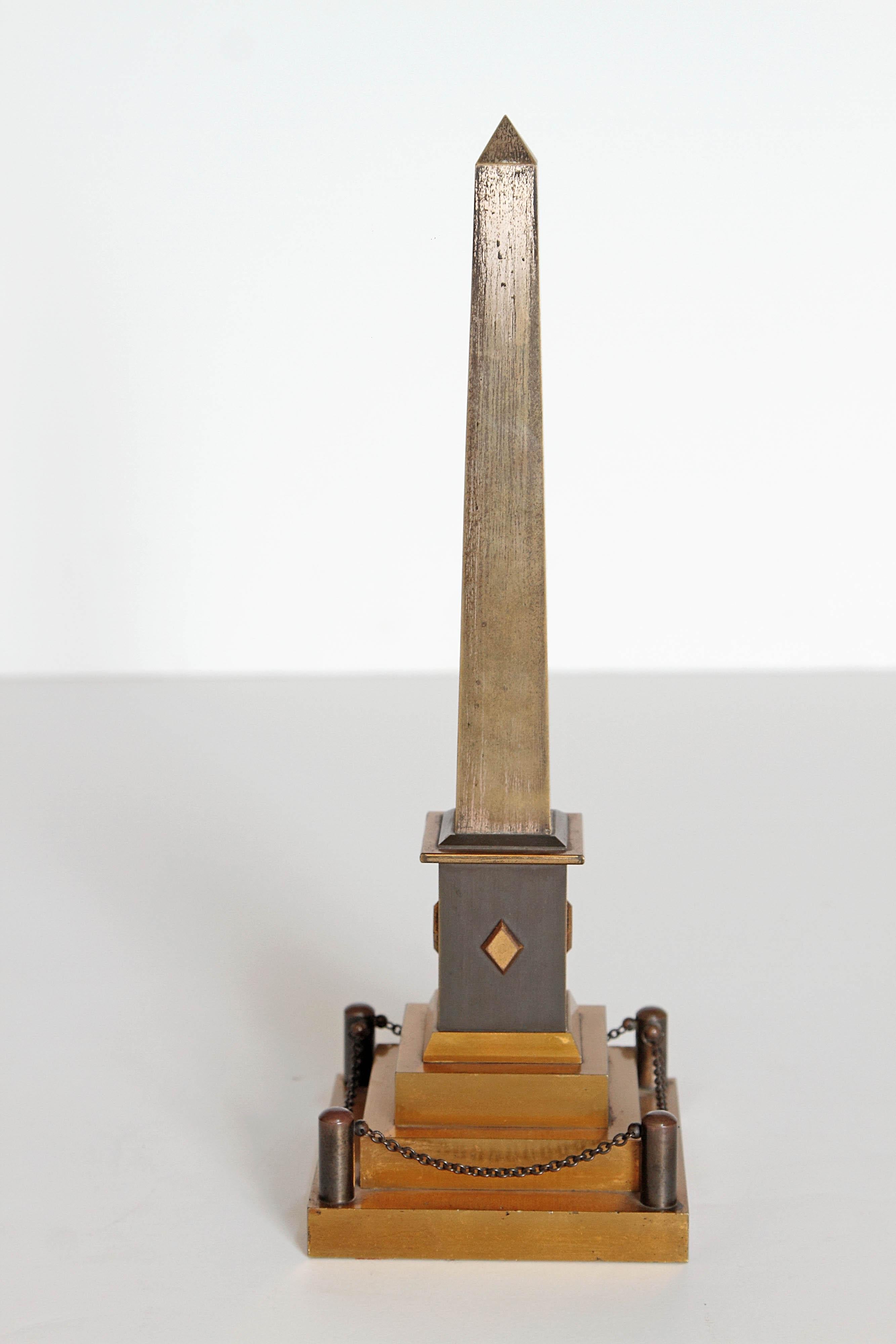 Kontinentales Grand Tour-Obelisk-thermometer aus dem frühen 19. Jahrhundert 1