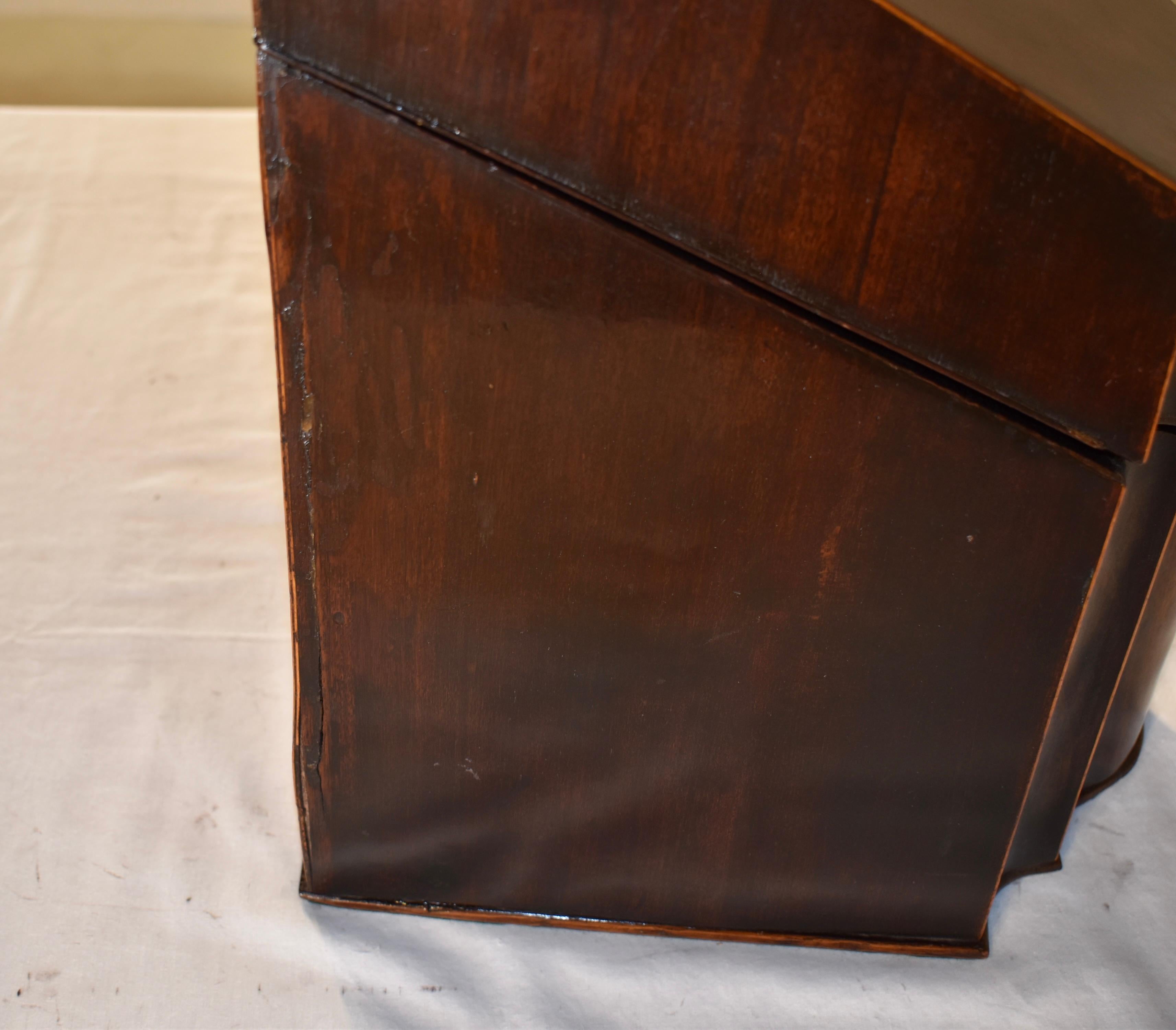 Early 19th Century Converted Stationery Box For Sale 3