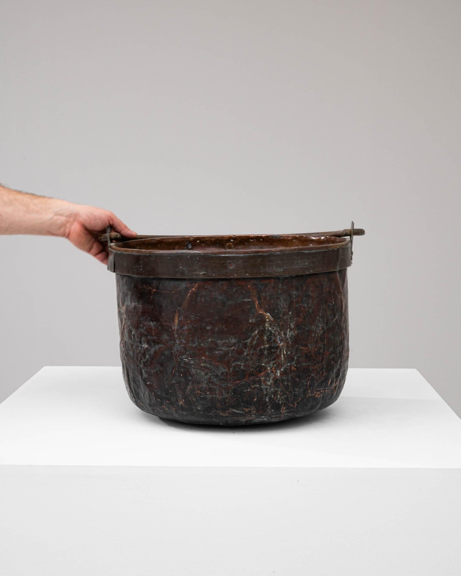 French Early 19th Century Copper Bucket For Sale