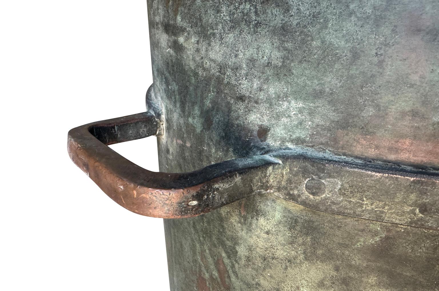 Early 19th Century Copper Cauldron For Sale 3