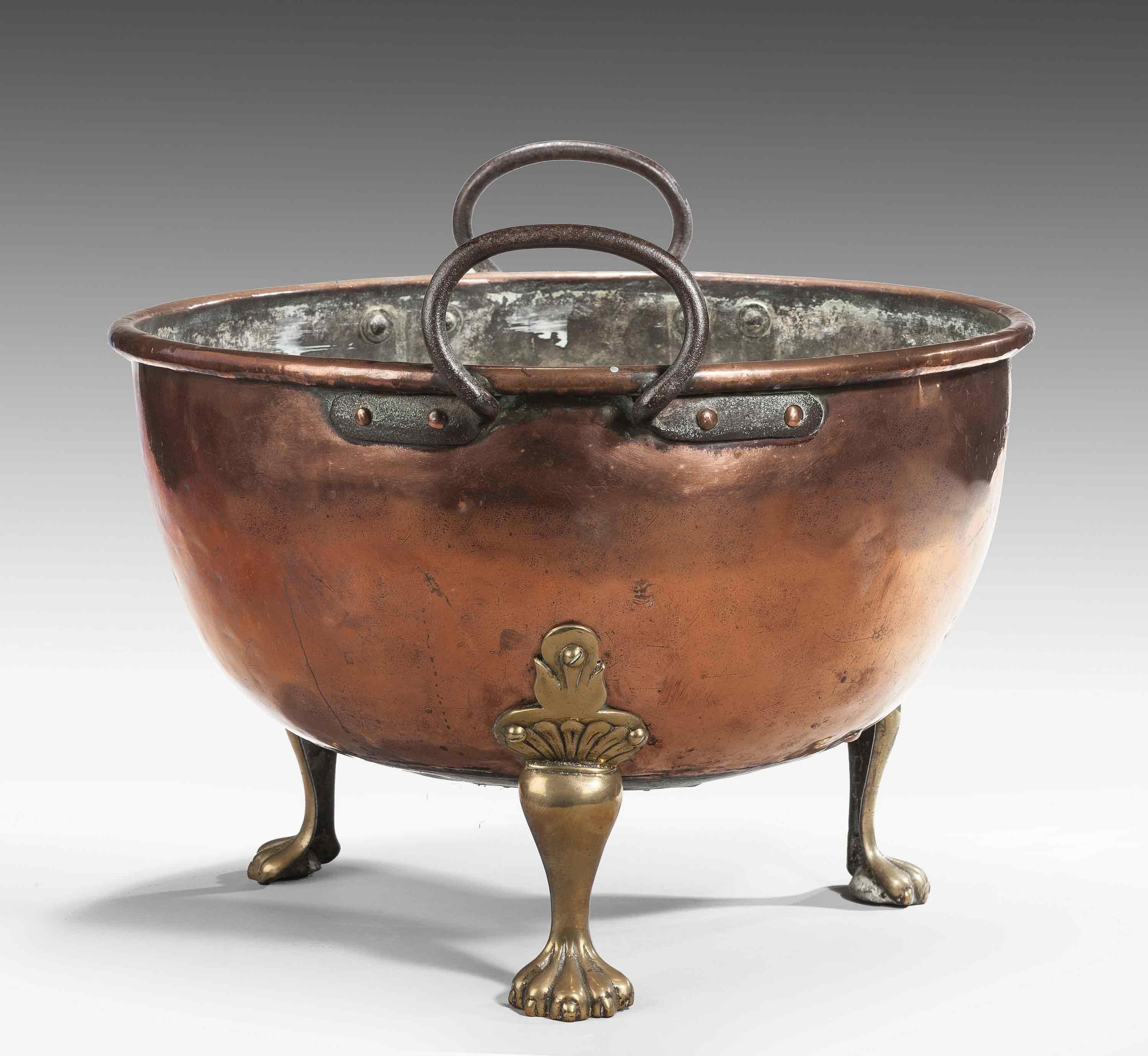 English Early 19th Century Copper Container