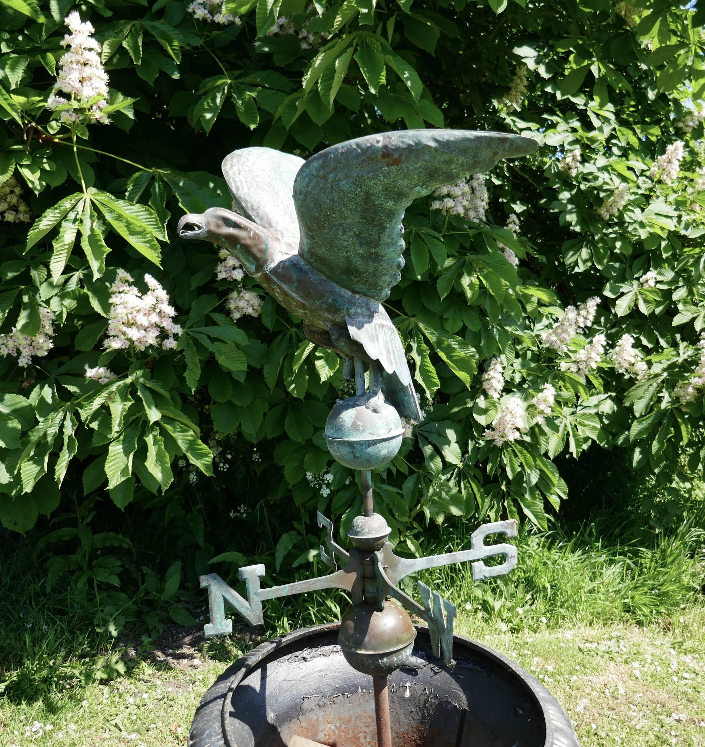 Early 19th Century Copper Eagle, Weather Vane 4