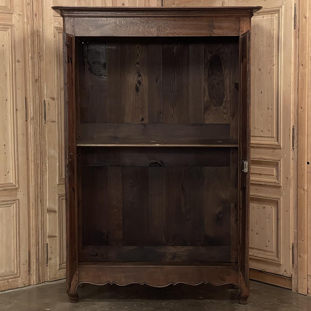 French Provincial Early 19th Century Country French Armoire For Sale