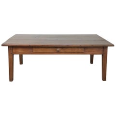 Early 19th Century Country French Fruitwood Coffee Table