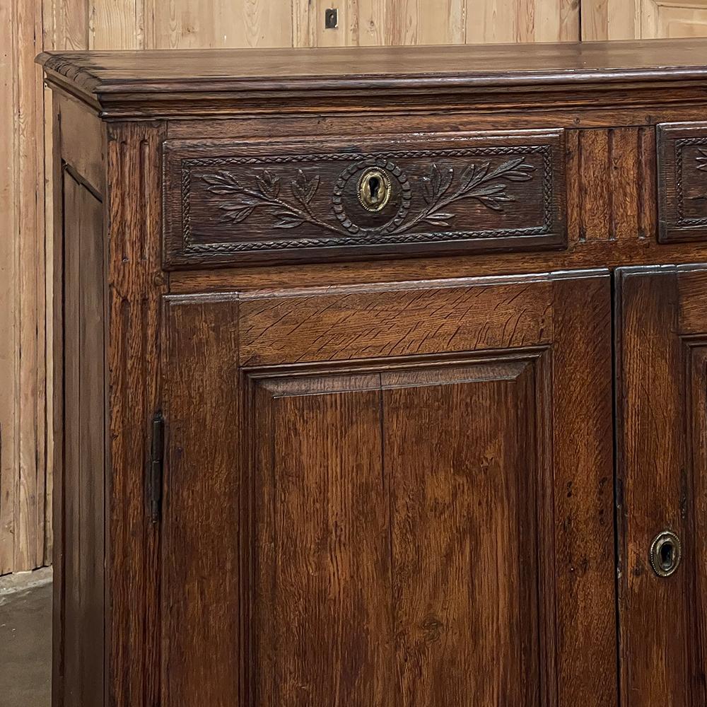 Early 19th Century Country French Louis XVI Neoclassical Buffet 6