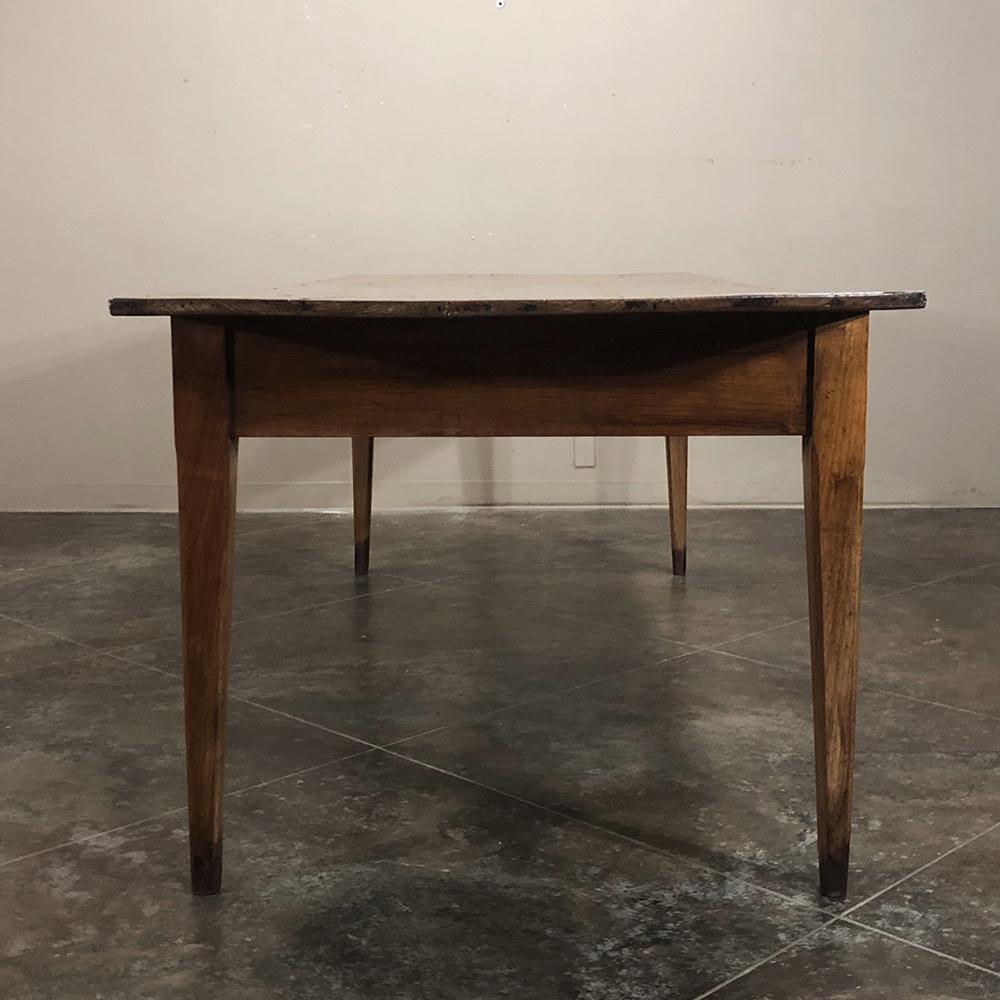 Early 19th Century Country French Pine Farm Table - Desk 4