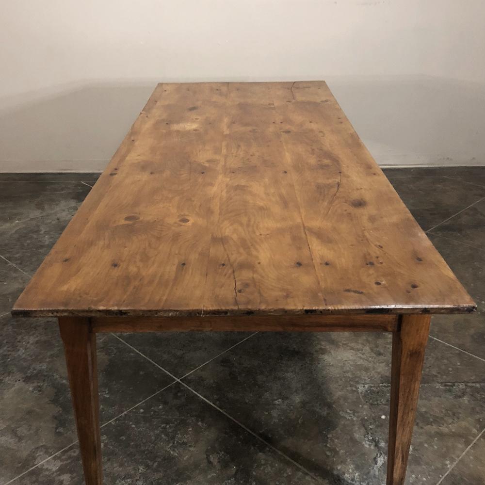 Early 19th Century Country French Pine Farm Table - Desk 5