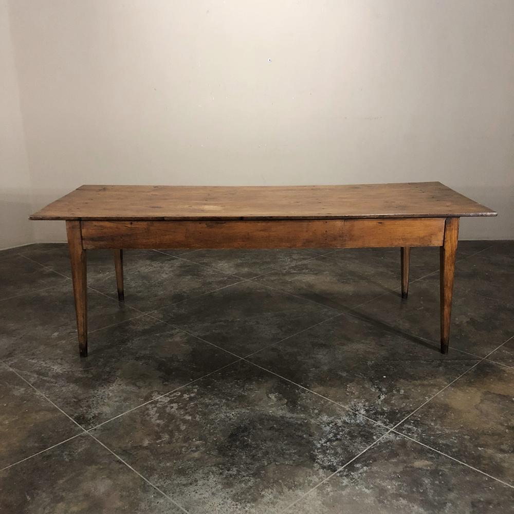 Early 19th Century Country French Pine Farm Table - Desk 6