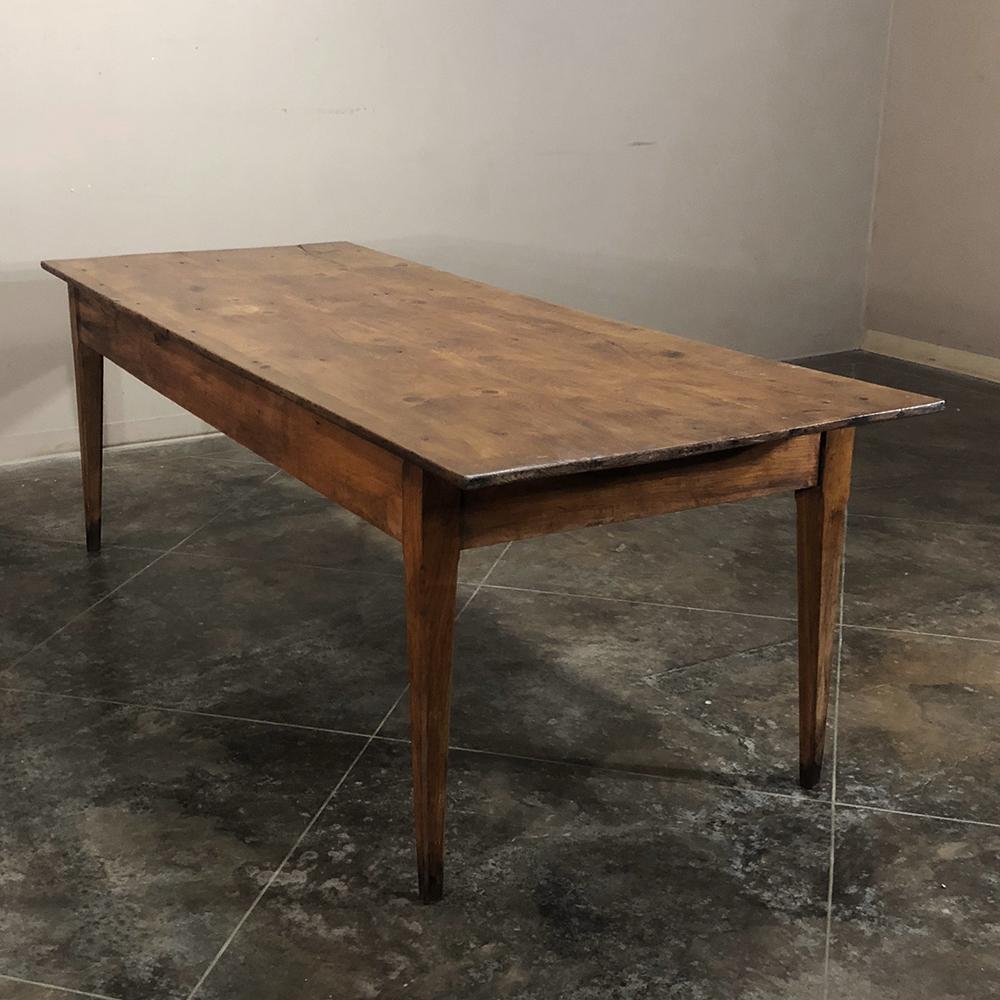 Early 19th Century Country French Pine Farm Table - Desk 3