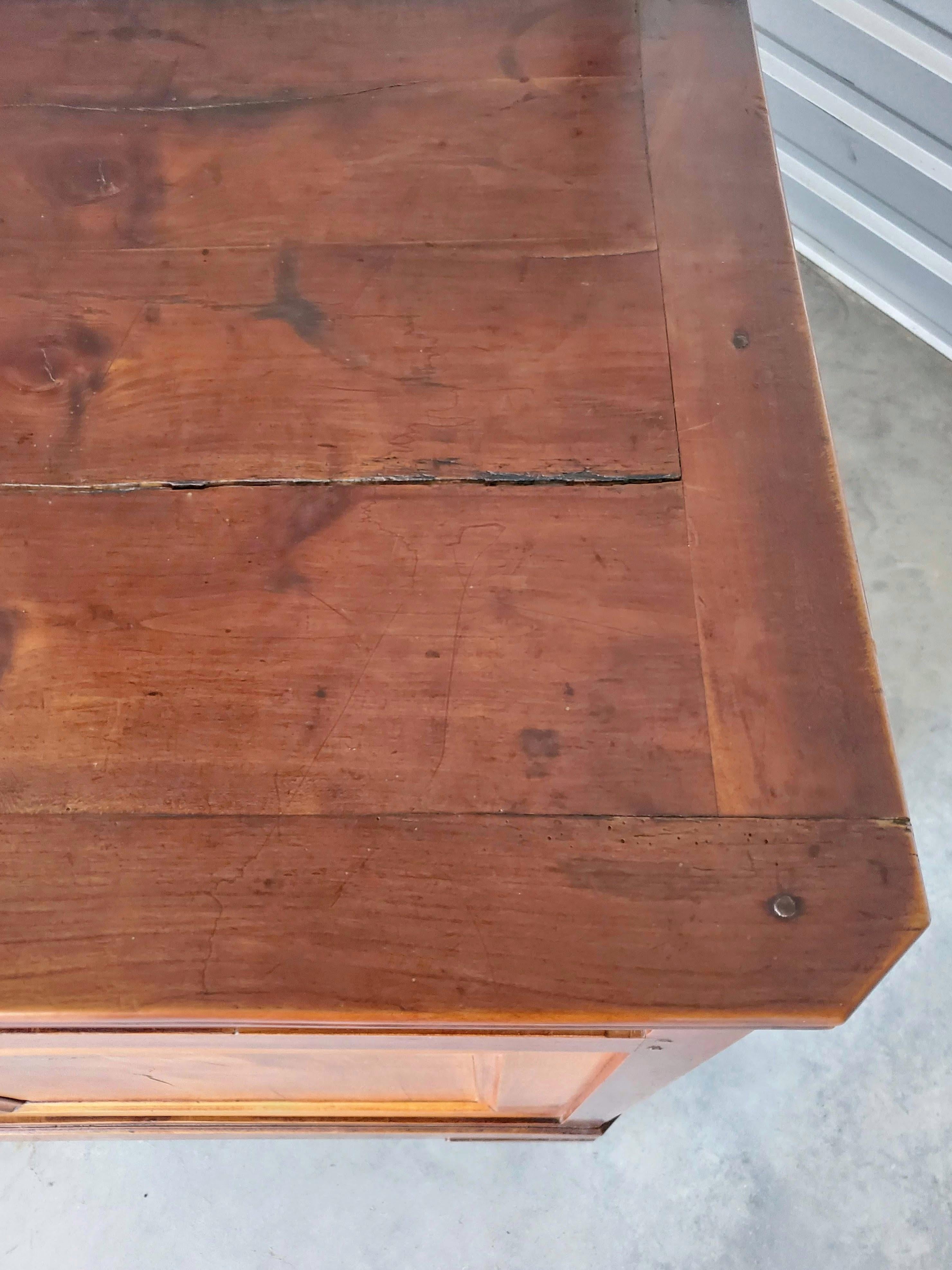 Antique Country French Provincial Farmhouse Louis Philippe Buffet 5