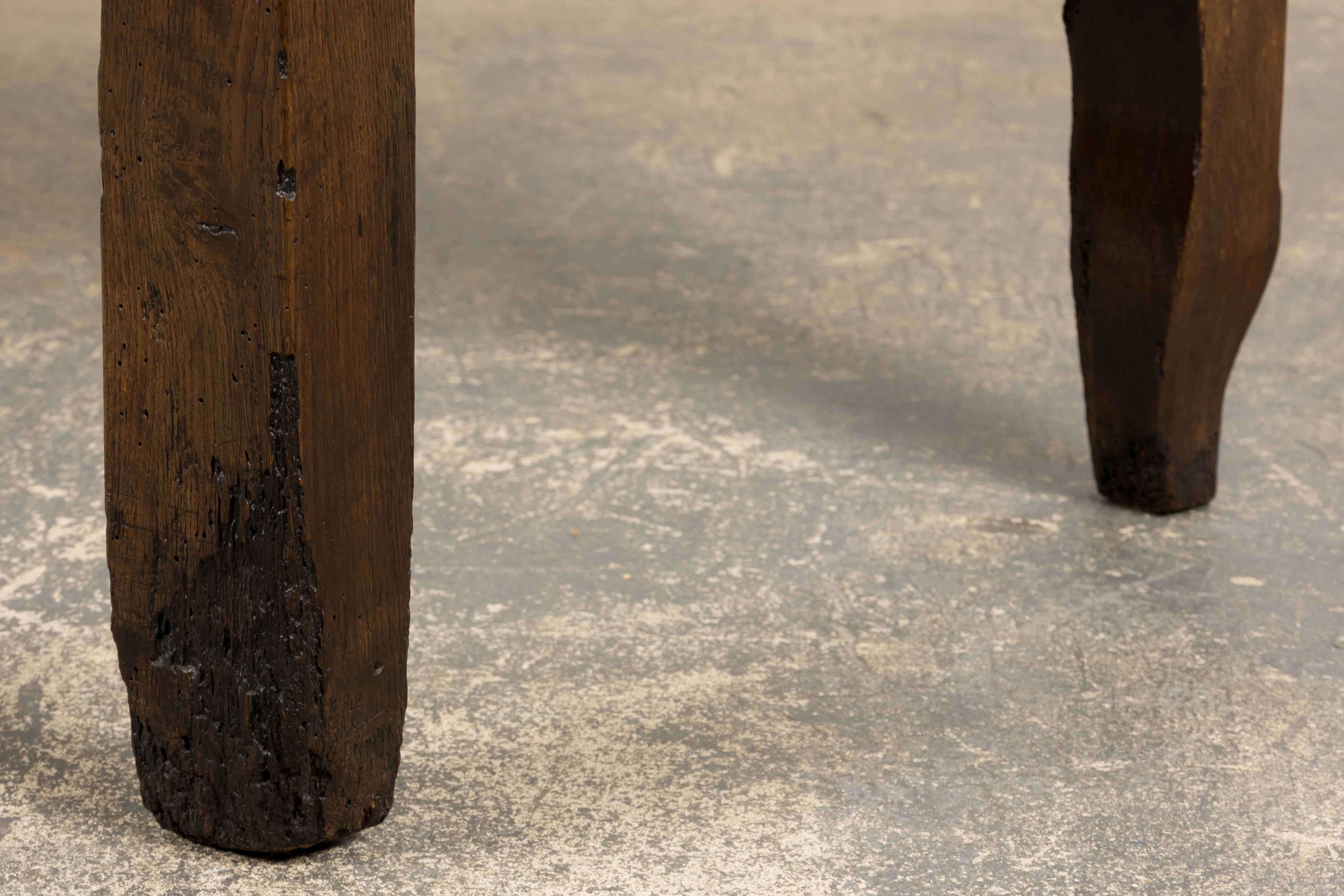 Frühe 19. Jahrhundert Land Französisch Provincial Oak Coffer Trunk im Angebot 14