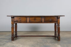 Early 19th Century Country French Provincial Oak Kitchen Island