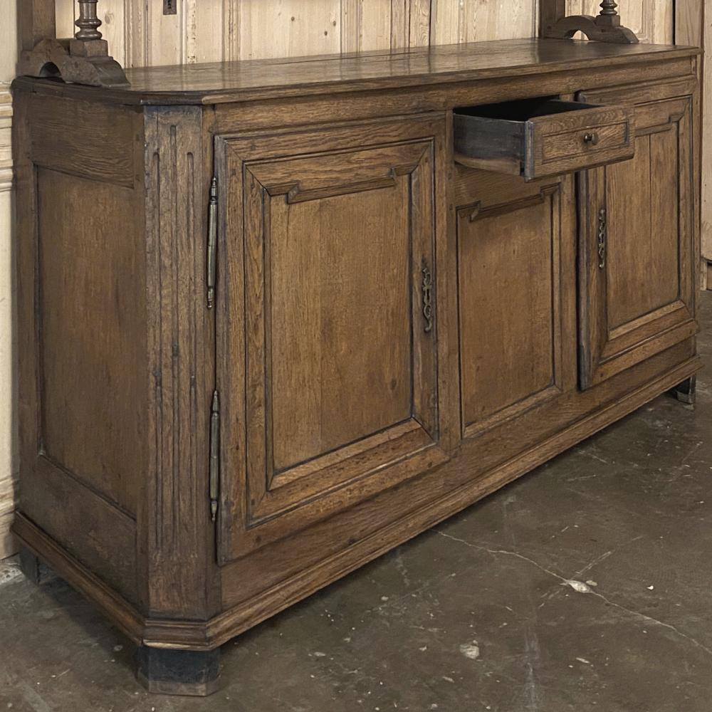 Early 19th Century Country French Rustic Vaisselier Buffet 6