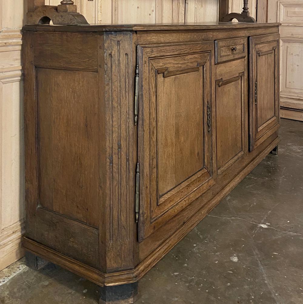 Early 19th Century Country French Rustic Vaisselier Buffet 2
