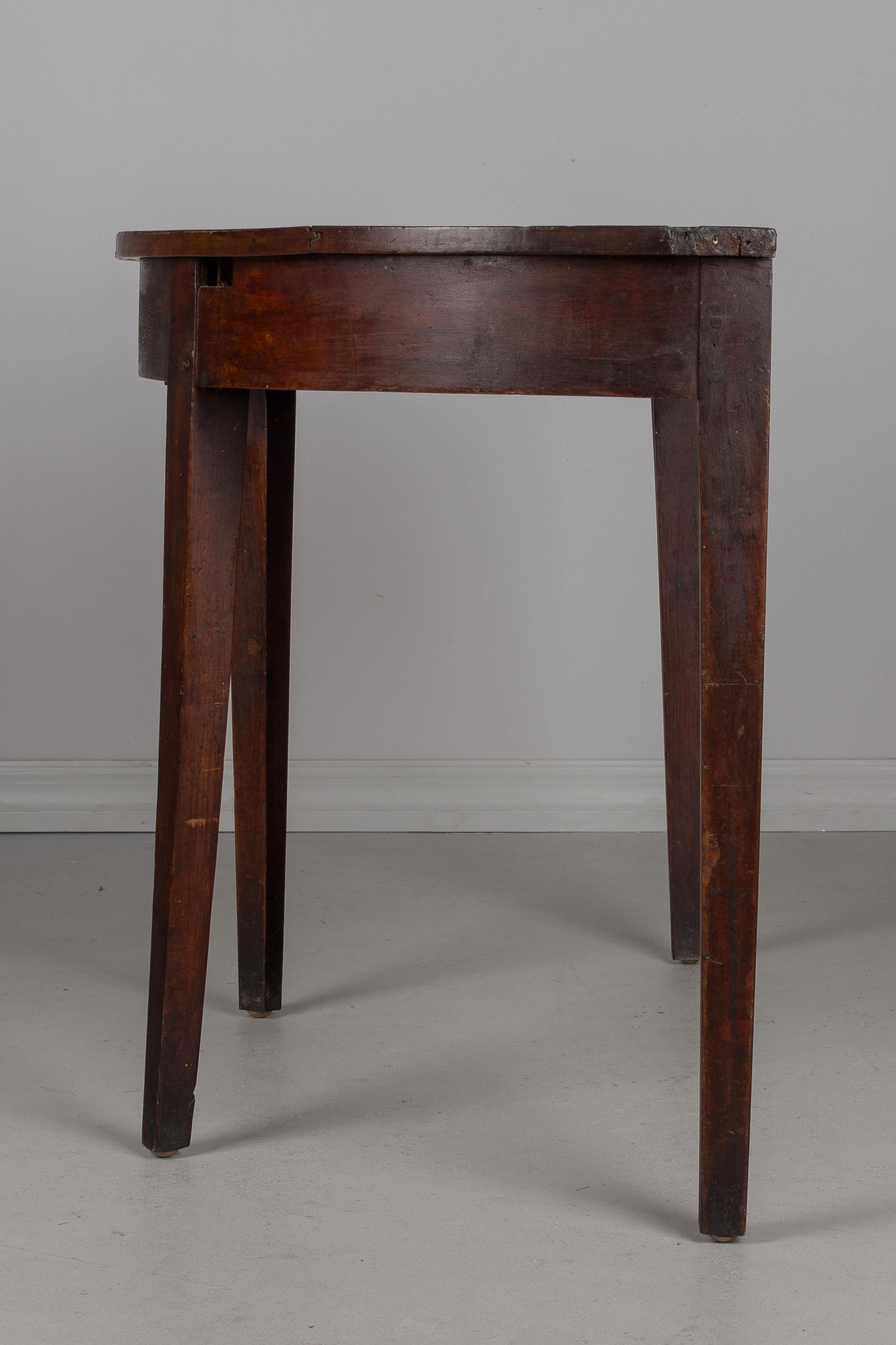 Walnut Early 19th Century Country French Table