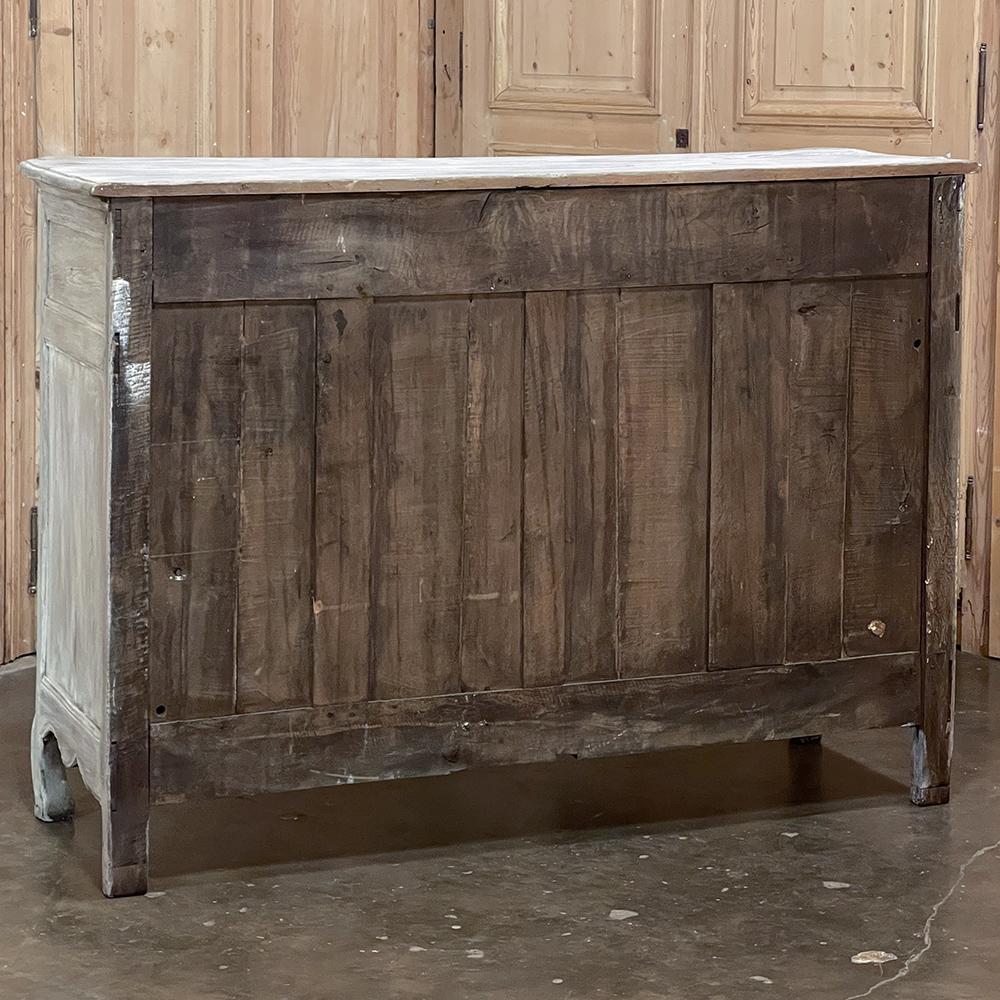 Early 19th Century Country French Whitewashed Buffet For Sale 15
