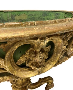 Early 19th Century Country House Giltwood Jardiniere