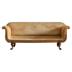 Antique Early 19th Century Country House Sofa