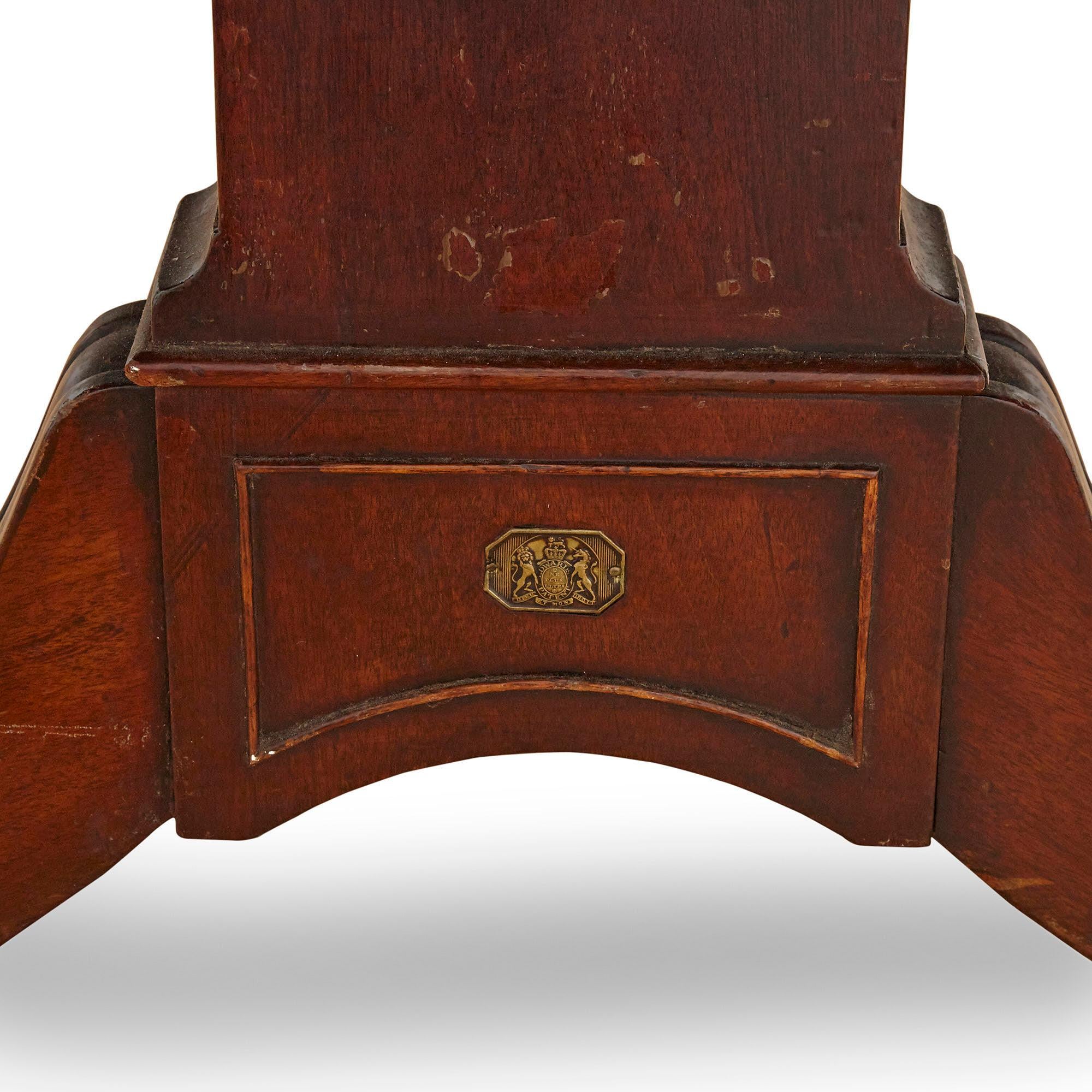 English Early 19th Century 'Cumberland' Mahogany Dining Table by David Edwards For Sale