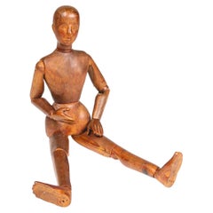 Early 19th Century Danish Articulated Artist’s Mannequin