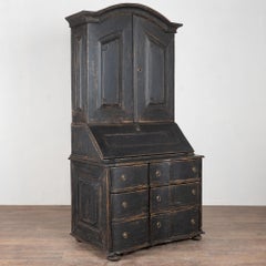 Segreteria danese del primo Ottocento dipinta di nero