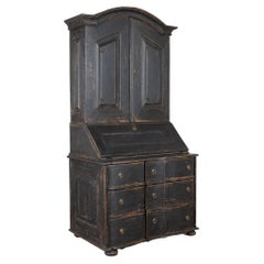 Segreteria danese del primo Ottocento dipinta di nero