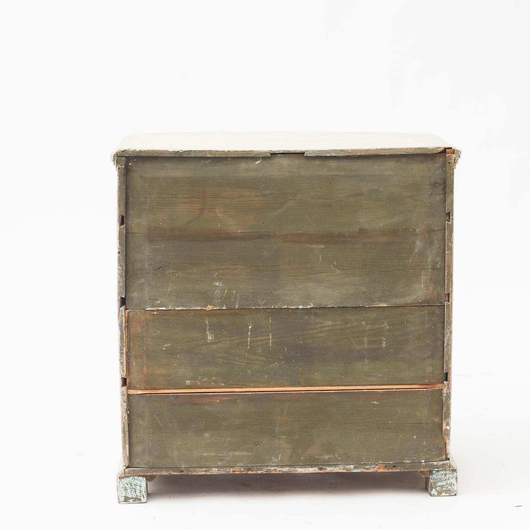 Early 19th Century Danish Empire Chest of Drawers 13