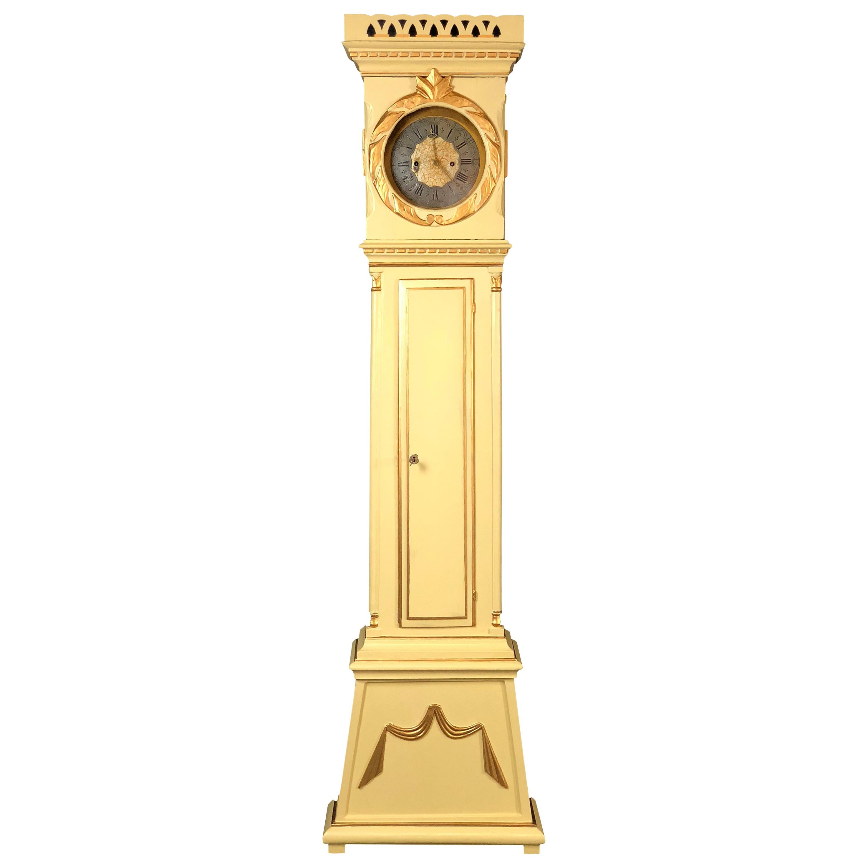 Early 19th Century Danish Long Case Clock by T Riis 1817