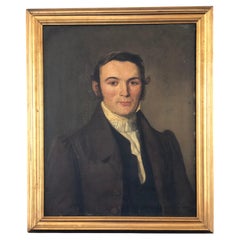 Early 19th Century Danish Oil Painting of a Nobleman