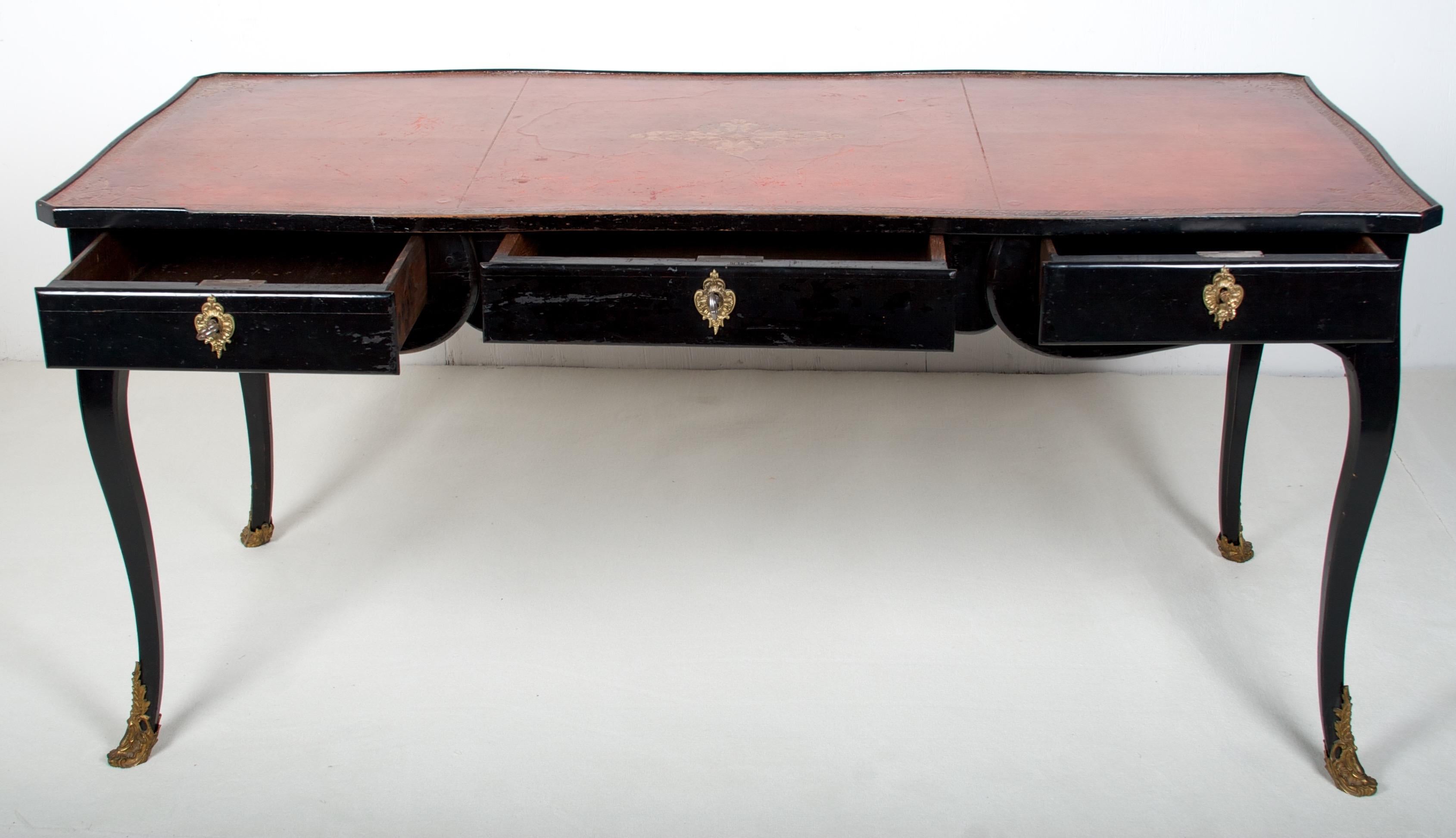 Early 19th Century Desk/Bureau Plat D' Epoque Regence 6