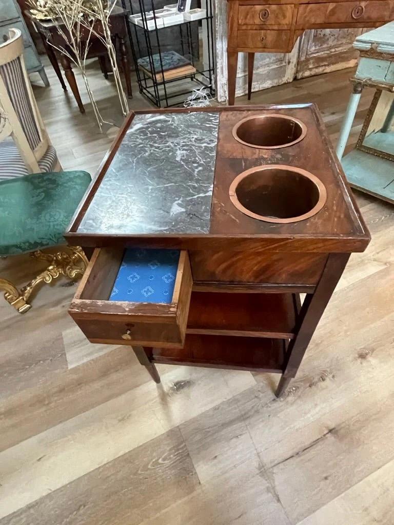 Early 19th Century Directoire Mahogany Rafraichissoir 1