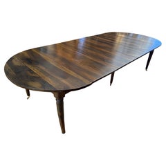Early 19th Century Directoire Style French Provincial Extending Dining Table