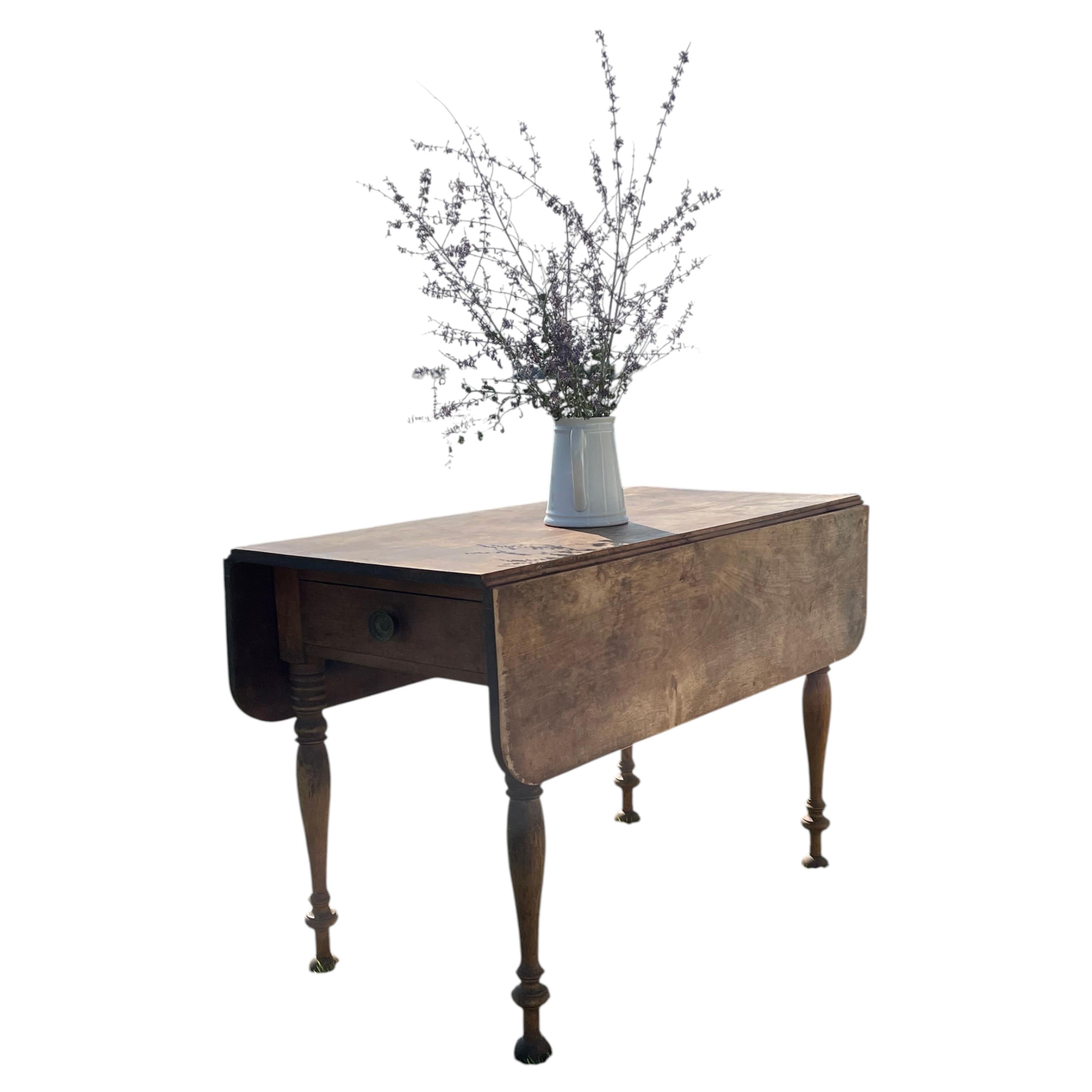 Early 19th Century Drop Leaf Table