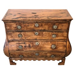 Early 19th Century Dutch Bombe Chest