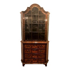 Early 19th Century Dutch Marquetry Cabinet
