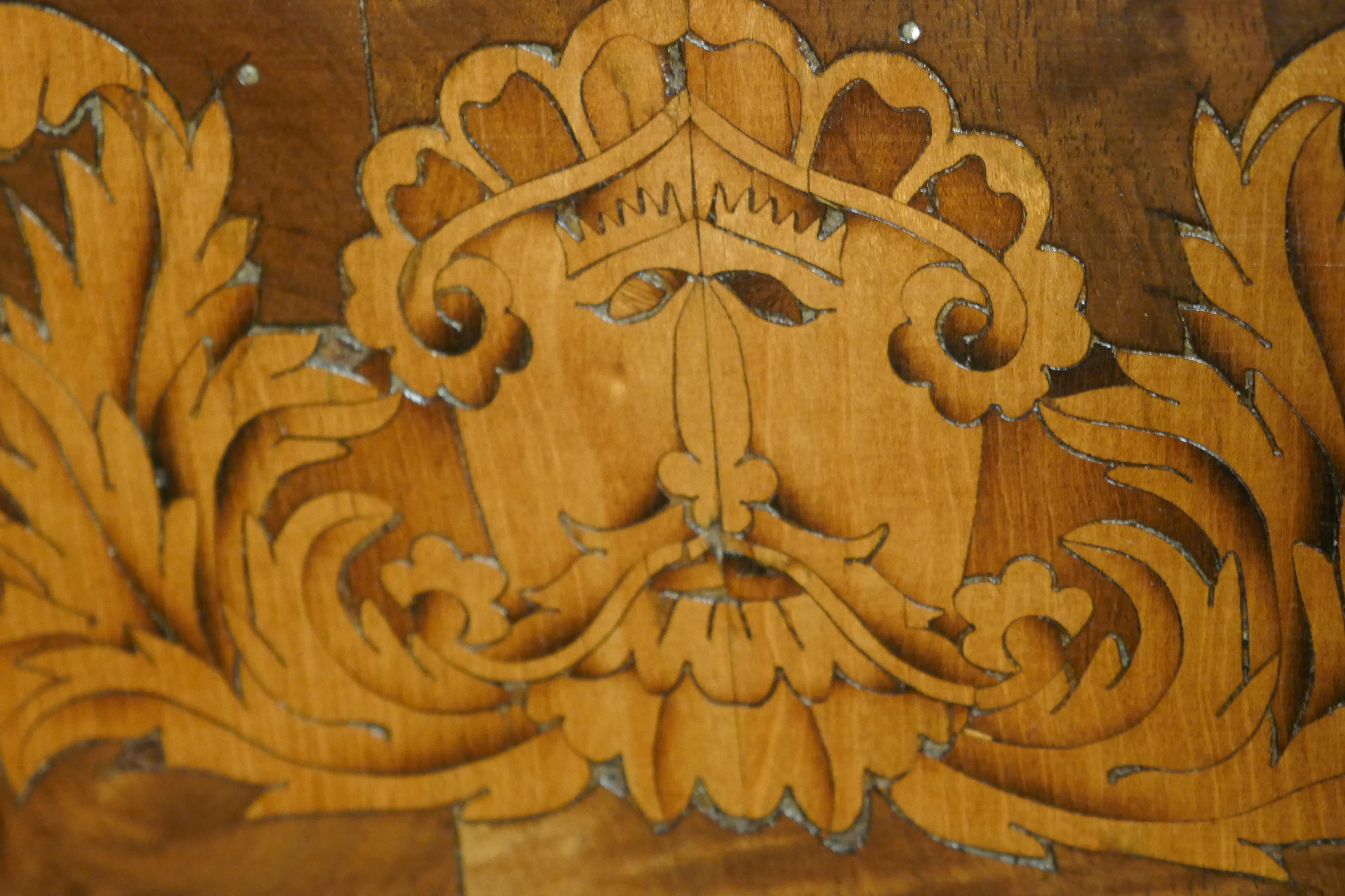 Early 19th Century Dutch Marquetry Inlaid Walnut Centre Table 4