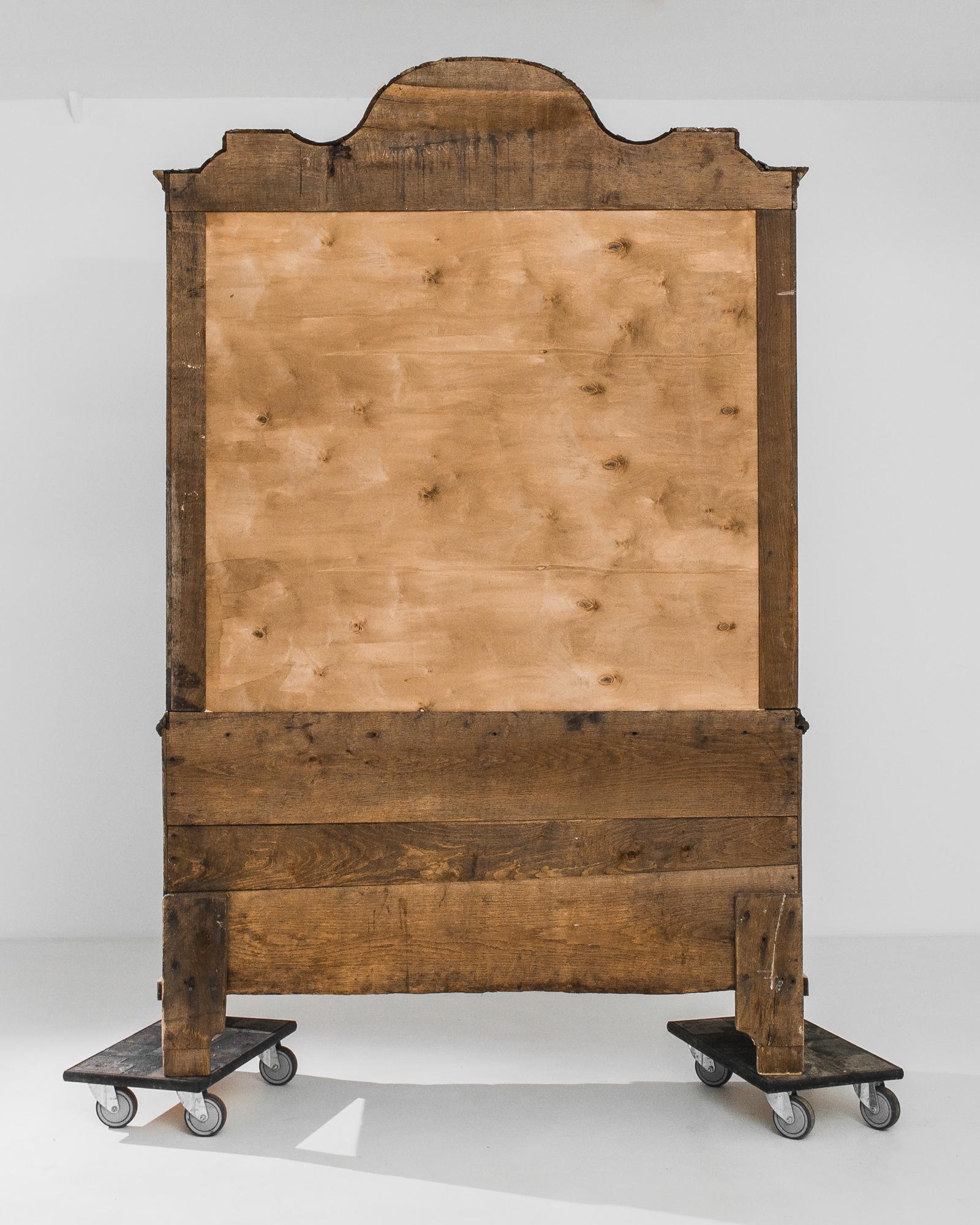 Early 19th Century Dutch Oak Cabinet 1
