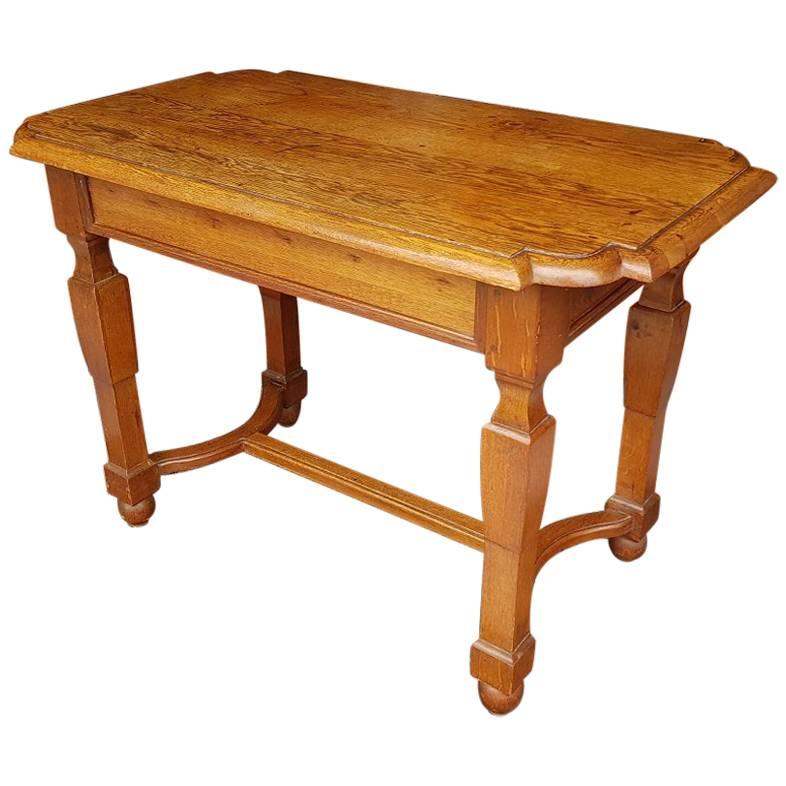 Early 19th Century Dutch Oak Center Table For Sale