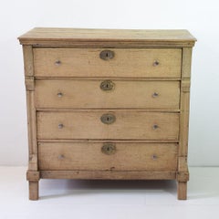 Early 19th Century Dutch Oak Empire Chest of Drawers
