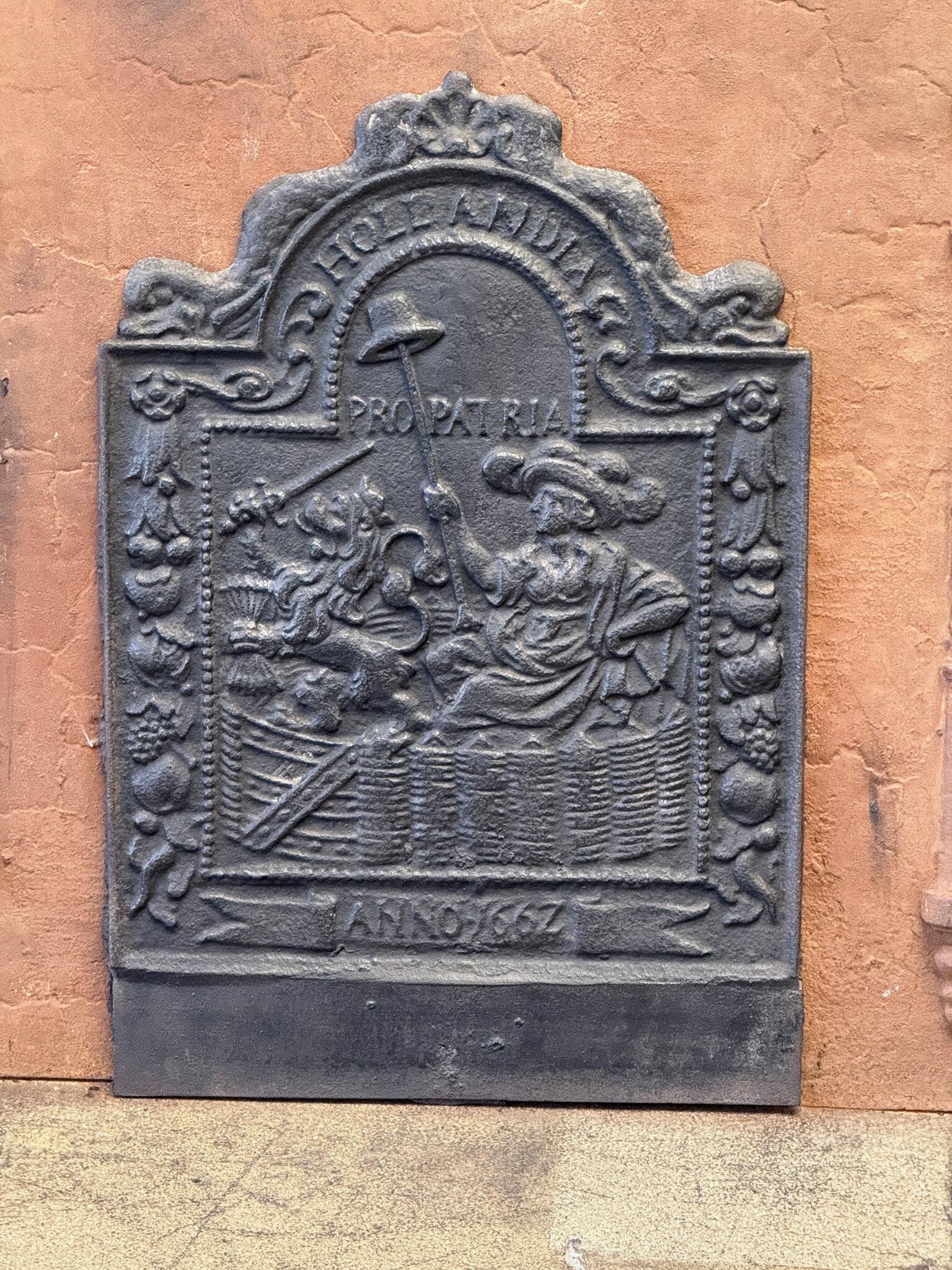 Piastra da fuoco olandese 