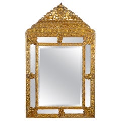 Early 19th Century Dutch Repousse Mirror
