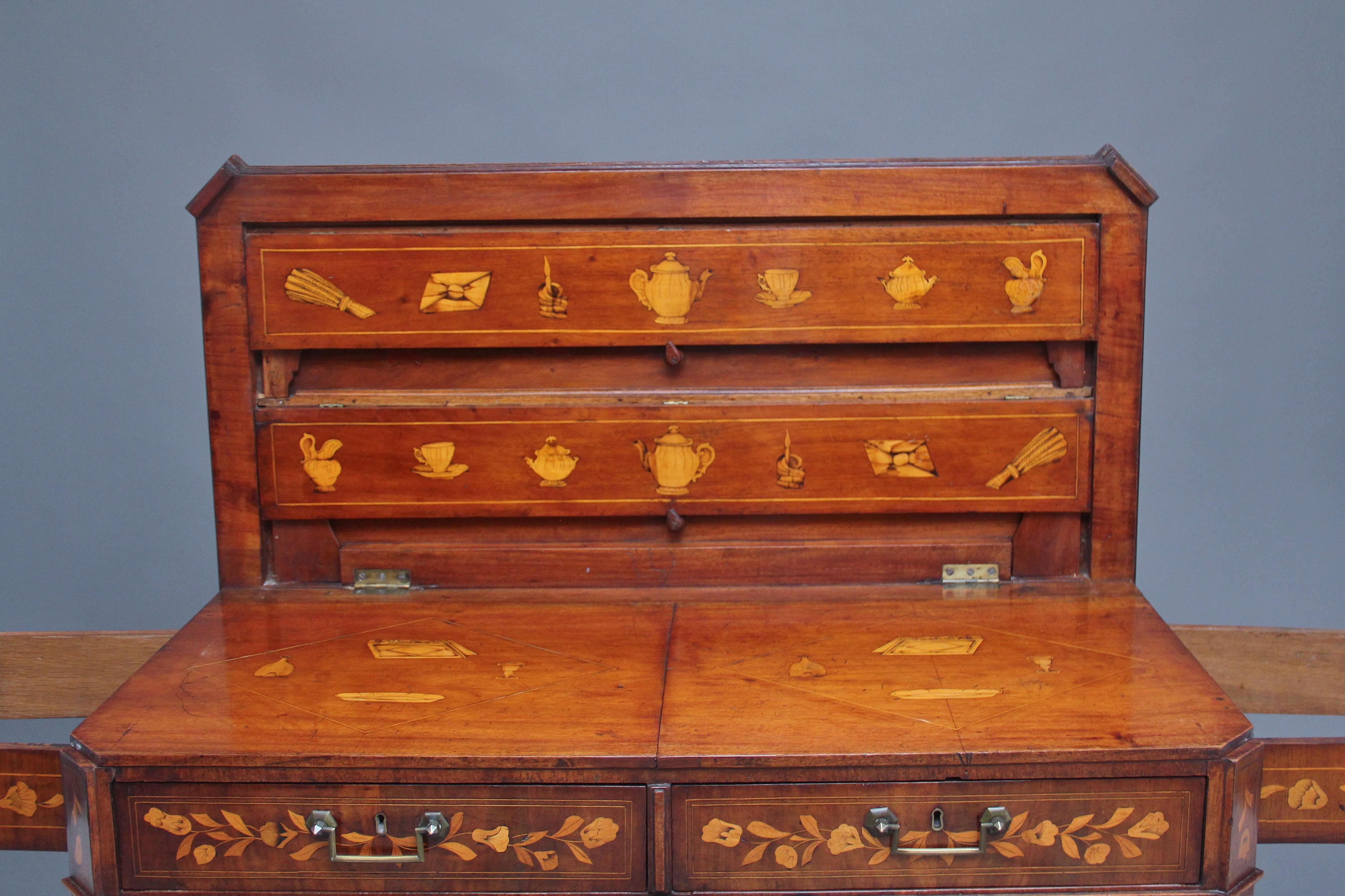 Early 19th Century Dutch Travelling Cabinet For Sale 9