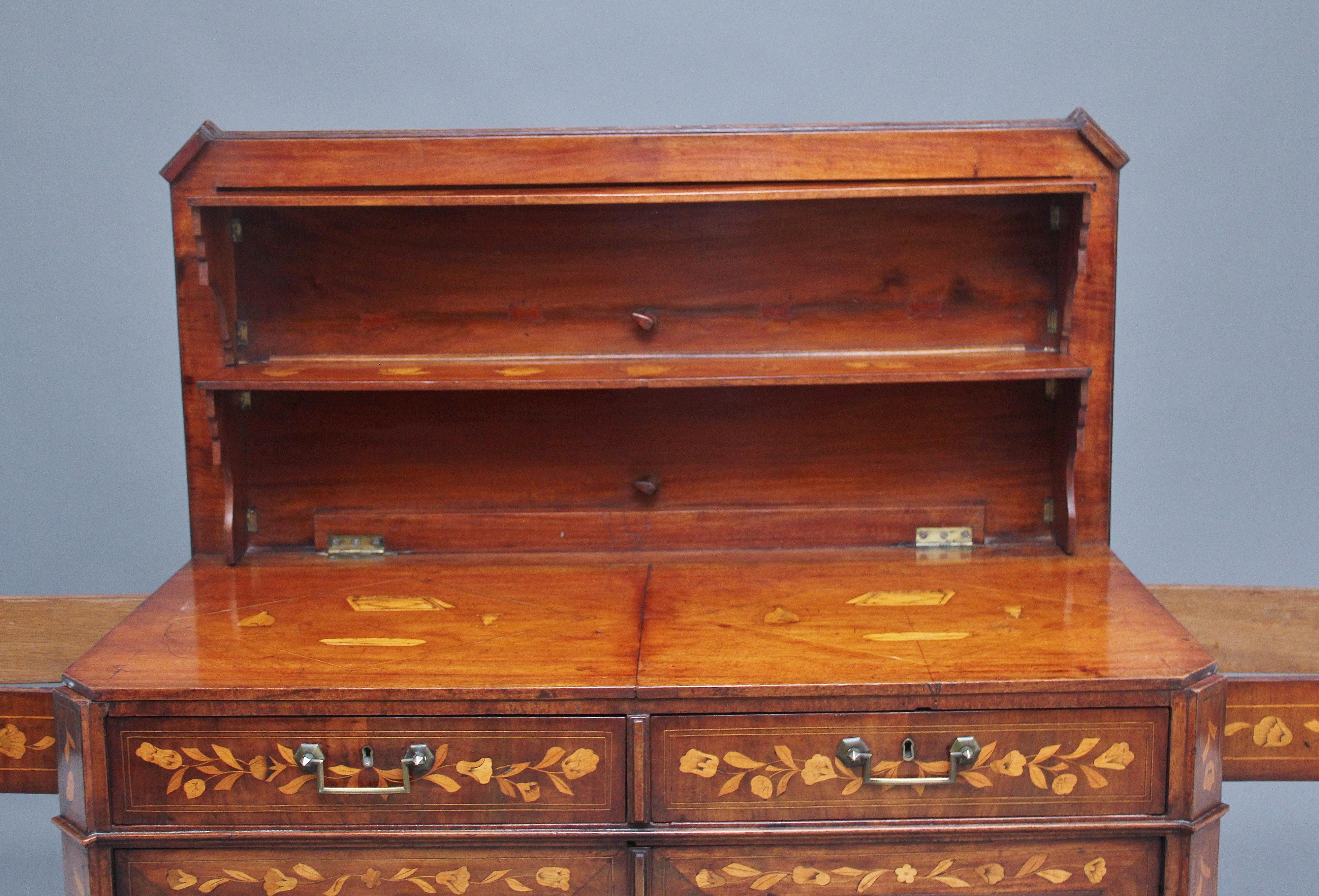 Early 19th Century Dutch Travelling Cabinet For Sale 11